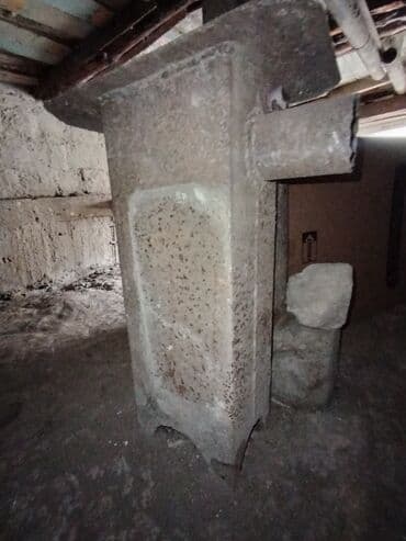 işlənmiş su çənləri: Dəmir soba və bacalı istilik qurğusu - Material: qalın divarlı — 1