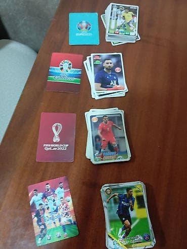Искусство и коллекционирование: Futbol kartları çoxu yenidir 107 ədəddir — 1