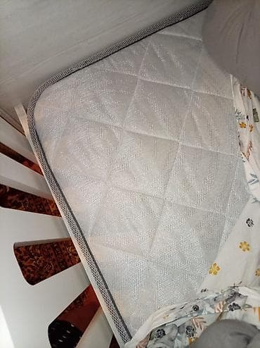 tül beşik: Oğlan və qız üçün, Yeni, Dördbucaq, Beşik, Dəst ilə, Yellənmə mexanizmsiz — 7