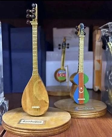 Musiqi alətləri: Məhsul: Miniatür Azərbaycan musiqi alətləri suvenirləri Təsvir: - Əl — 1
