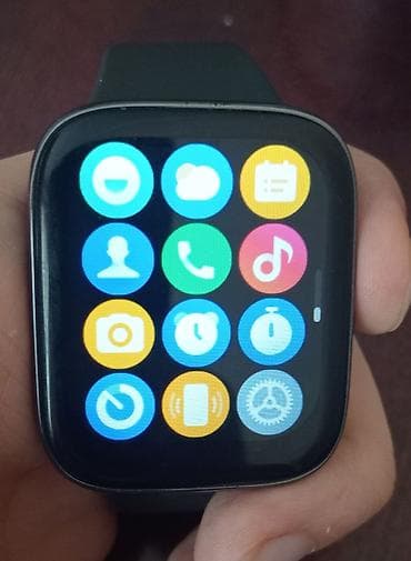 smart saat iphone: İşlənmiş, Smart saat, Xiaomi, Аnti-lost, rəng - Qara — 2