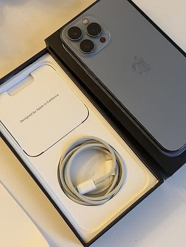 en ucuz redmi note 9 pro: IPhone 13 Pro Max, 128 GB, Sierra Blue, Barmaq izi, Face ID, Simsiz şarj — 3