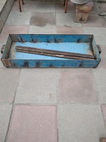 Manqal çox keyfiyətlidi ağırdı 5 lik dəmirdən yıgılıb eni 40 uzunu 1