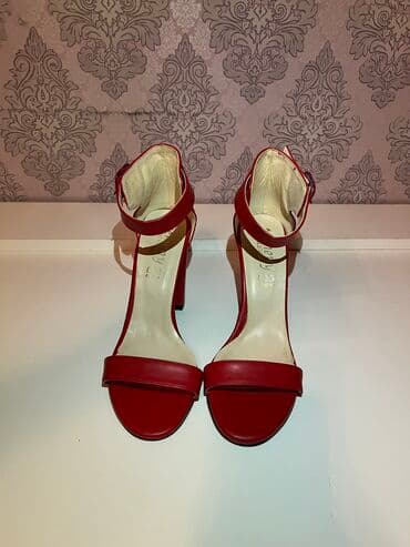 basanoşkalar 2024: Ölçü: 40, rəng - Qırmızı, İşlənmiş — 4