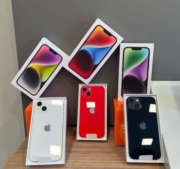 IPhone 14, 128 GB, Midnight, Zəmanət, Face ID