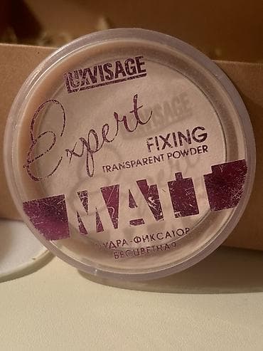 İstifade olunub Luxvisage Expert Fixing Transparent Powder – MATt