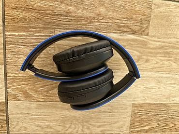 bulutuz qulaqciqlar: Qatlanabilir Bluetooth qulaqlıq – mavi/qara — 3