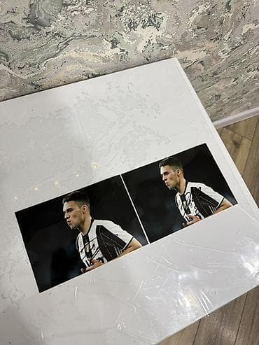 Digər idman və istirahət malları: Məhsul: Juventus oyuncusu imzasi SUBUT VAR! Avtoqraflı futbolçu — 2