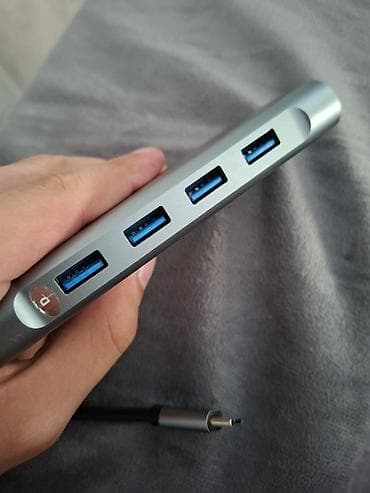 komputer ikinci el: Samsung dex uygundur USB-C çoxportlu HUB / Dok stansiyası — 4