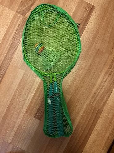 Uşaq badminton dəsti - Dəst: 2 ədəd yüngül raket və 1 ədəd volan — 1
