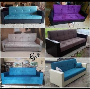 Divan, Yeni, Açılan, Bazalı, Vеlur parça, Ödənişli çatdırılma