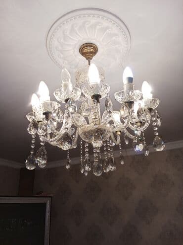восковые свечи в баку: Люстра, Хрусталь — 2