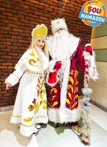 parça dolap modelleri: Xüsusi Yeni il şənliyi üçün Şaxta Baba və Qar Qız proqramı - Peşəkar — 1