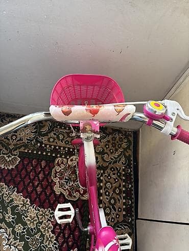 volta: Uşaq velosipedi – qızlar üçün dizayn - Rəng: çəhrayı-ağ - Ölçü — 4