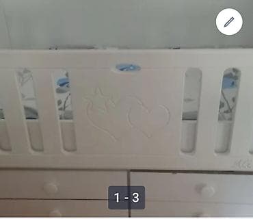 Oğlan və qız üçün, Dördbucaq, Beşik, Matras ilə, Yellənmə mexanizmsiz