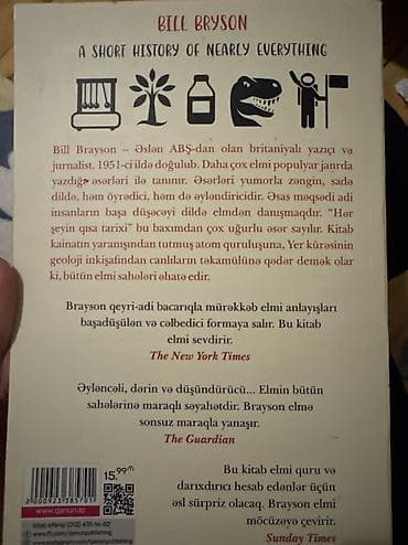 Öz qiymeti 16manatdır,11manata satılır,alının oxunulmayıb ter-temiz — 3