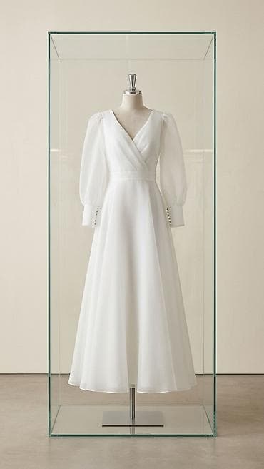 Женская одежда: 🎀TOY, NİGAH, ZİYAFƏT GEYİMİ 🎀 ENDİRİMDƏ🔴🔴🔴 TƏLƏSİN🔴🔴🔴 Ağ rəngli — 1