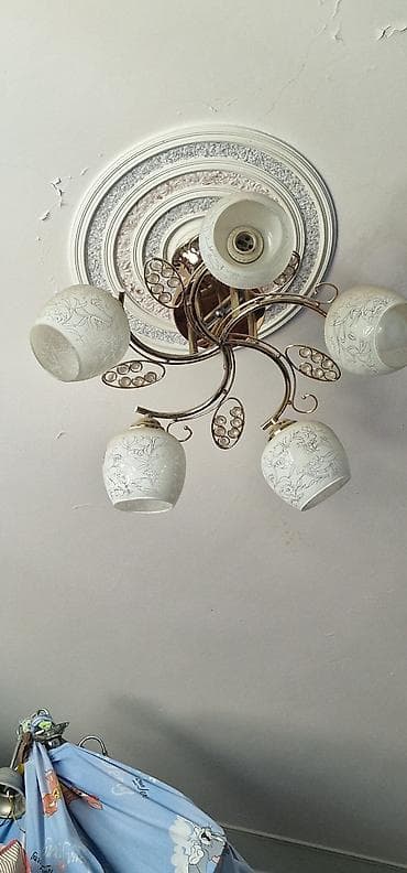 Çılçıraq, 5 lampa, Metal — 1