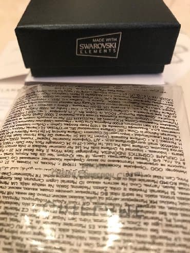 zümrüd qaşlı üzüklər: Кулон с камнями SWAROVSKI на цепочке — 4