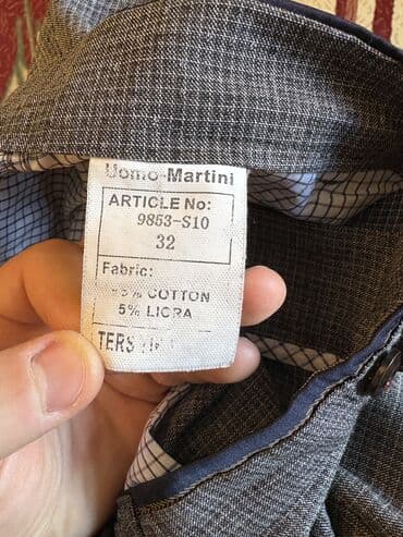 Köynəklər: Klassik Şalvar, rəng - Boz — 5