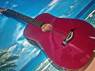 Синтезаторы: Акустическая гитара, Winzz, 6 струн, Б/у — 1