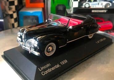 metbex tavan modelleri: Коллекционная модель Lincoln Continental black 1939 Limited Edition — 10