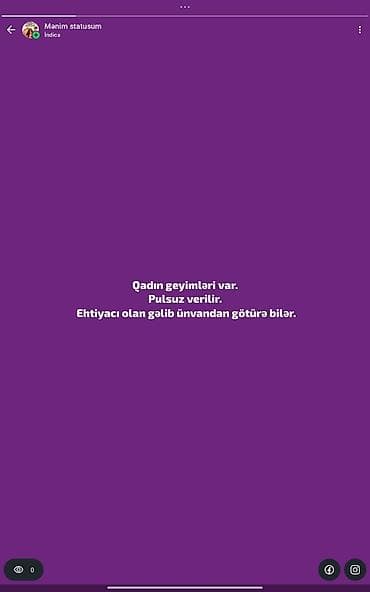 faize pul online: Qadın geyimləri – pulsuz verilir - Qadınlar üçün müxtəlif geyimlər — 1