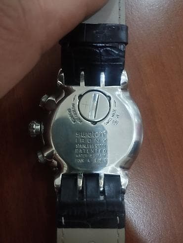 dəmir saatlar: Qol saatı, Swatch, rəng - Ağ — 5