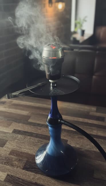 qara mum losyonu: Alfa Hookah nargilə komplekti - Brend: Alpha Hookah (lövhədə loqo — 2