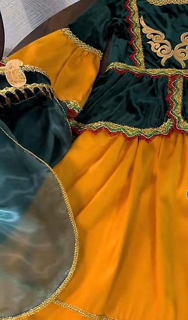 huggies elite soft: Milli rəqs libası – uşaq ölçüsü - Rənglər: tünd yaşıl və xardal-sarı — 2