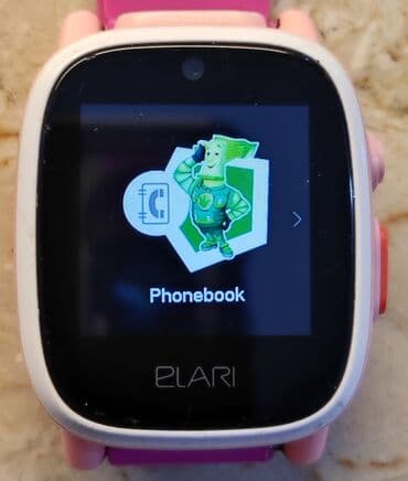 gps izləmə: İşlənmiş, Smart saat, Smart, Sim kart, rəng - Çəhrayı — 5