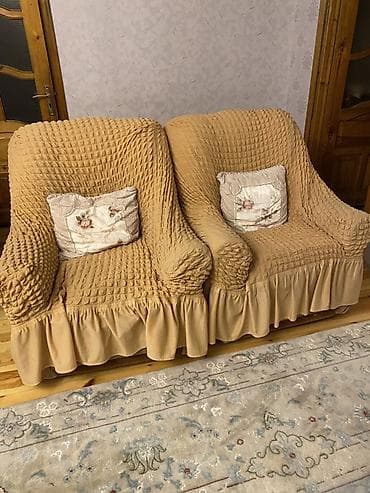divan olcusu: 2 kreslo, Bazasız, Açılmayan — 1