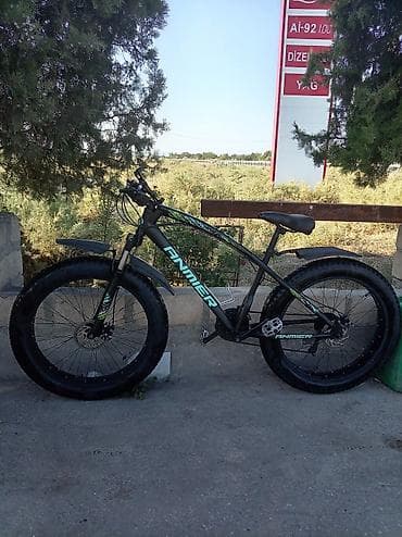 sibog velosiped: Anmmer Fat Bike velosipedi - Çərçivə: yüngül və möhkəm alüminium — 2