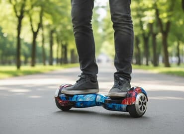 гироскутеры 10 дюймов: Б/у Гироскутер 6.5", 251 - 350 Вт, 16 - 25 км/ч, Самовывоз, Платная доставка — 2