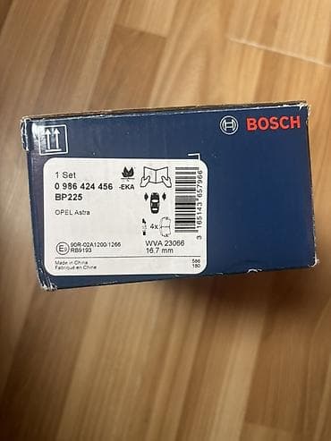 şam diskilər: Ön, Opel Astra, Orijinal — 1