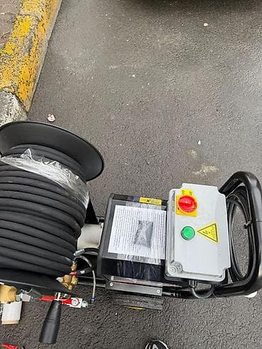 Kanal və boru təmizləmə üçün peşəkar yüksək təzyiqli yuyucu aparat - — 4