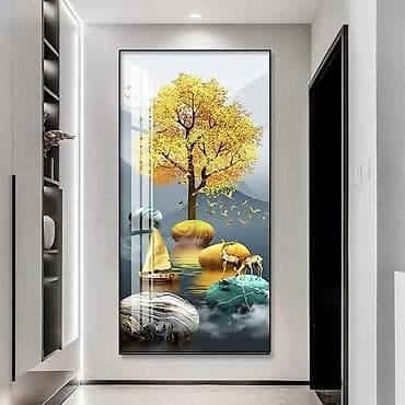 Gəmi modelləri: Tablo -Tablolar qalın kətan parça üzərində, tam keyfiyyətli və şəklin — 10