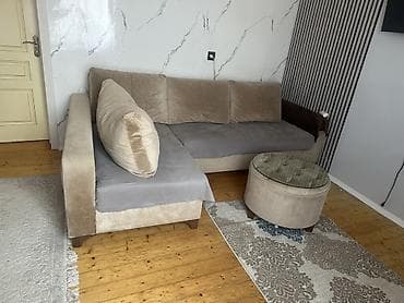 Künc divan, Açılan, Bazalı, Vеlur parça