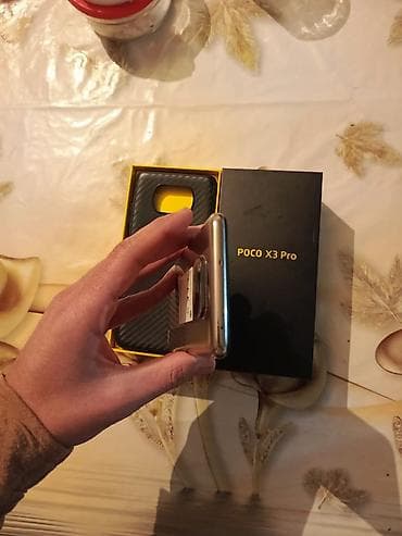 sd kart telefon: Poco X3 Pro, 256 GB, Barmaq izi — 6