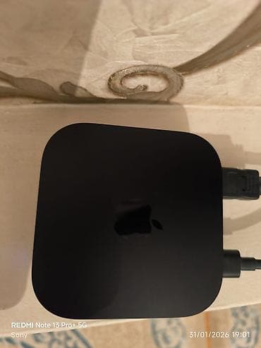 Yeni Smart TV boks Apple TV 128 GB, Apple tvOS, Pulsuz çatdırılma