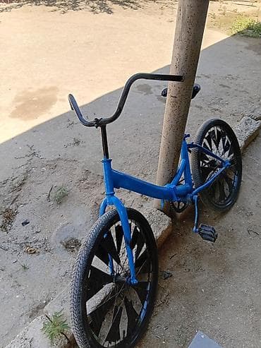 Şəhər velosipedləri: Şəhər kruizer tipli velosiped – fərqli dizayn - Rəng: mavi (tam — 2