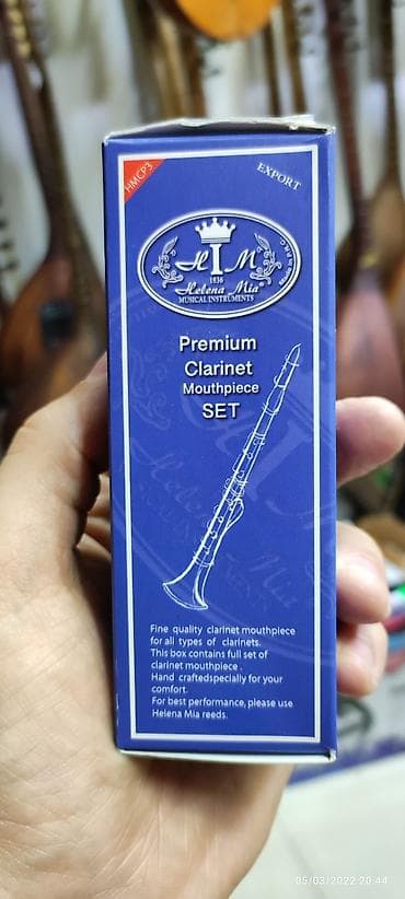 Saksofonlar: Klarnet Müştüyü Klarnet aksessuarları Klarnet başlığı Rast Musiqi — 1