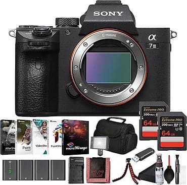 Sony Alpha a7 III (ILCE-7M3) tam kadr E-mount güzgüsüz fotoaparat –