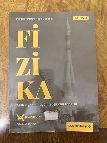 Fizika – Abituriyentlər üçün tapşırıqlar toplusu (2-ci hissə) lalafo.az -da Fizika – Abituriyentlər üçün tapşırıqlar toplusu (2-ci hissə)