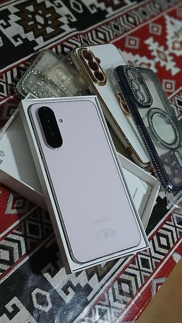 par utuleri: Samsung Galaxy A55 5G, 256 GB, rəng - Çəhrayı — 1