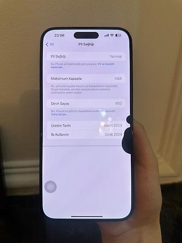 bakcell modem: IPhone 15 Pro Max, Blue Titanium — 3