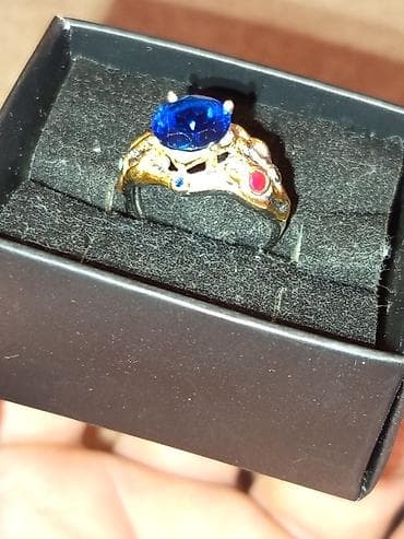 сапфир: Кольцо, Серебро, 958 проба, Сапфир — 4