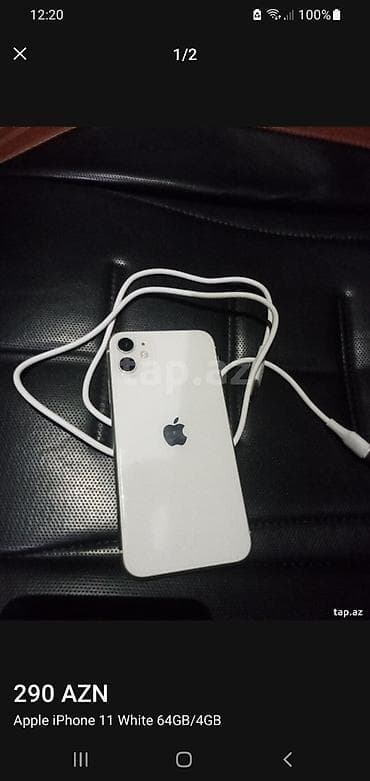 IPhone 11, 64 GB, Ağ lalafo.az -da IPhone 11, 64 GB, Ağ