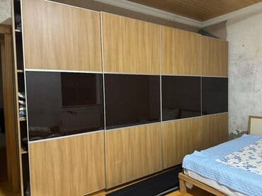 kupe şkaf: Kupe, 4 qapılı Düz dolab, Qarderob, paltar dolabı — 2