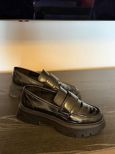 nabuk parca: Zara loafer, 38 razmer ( 39a rahat olur) — 1